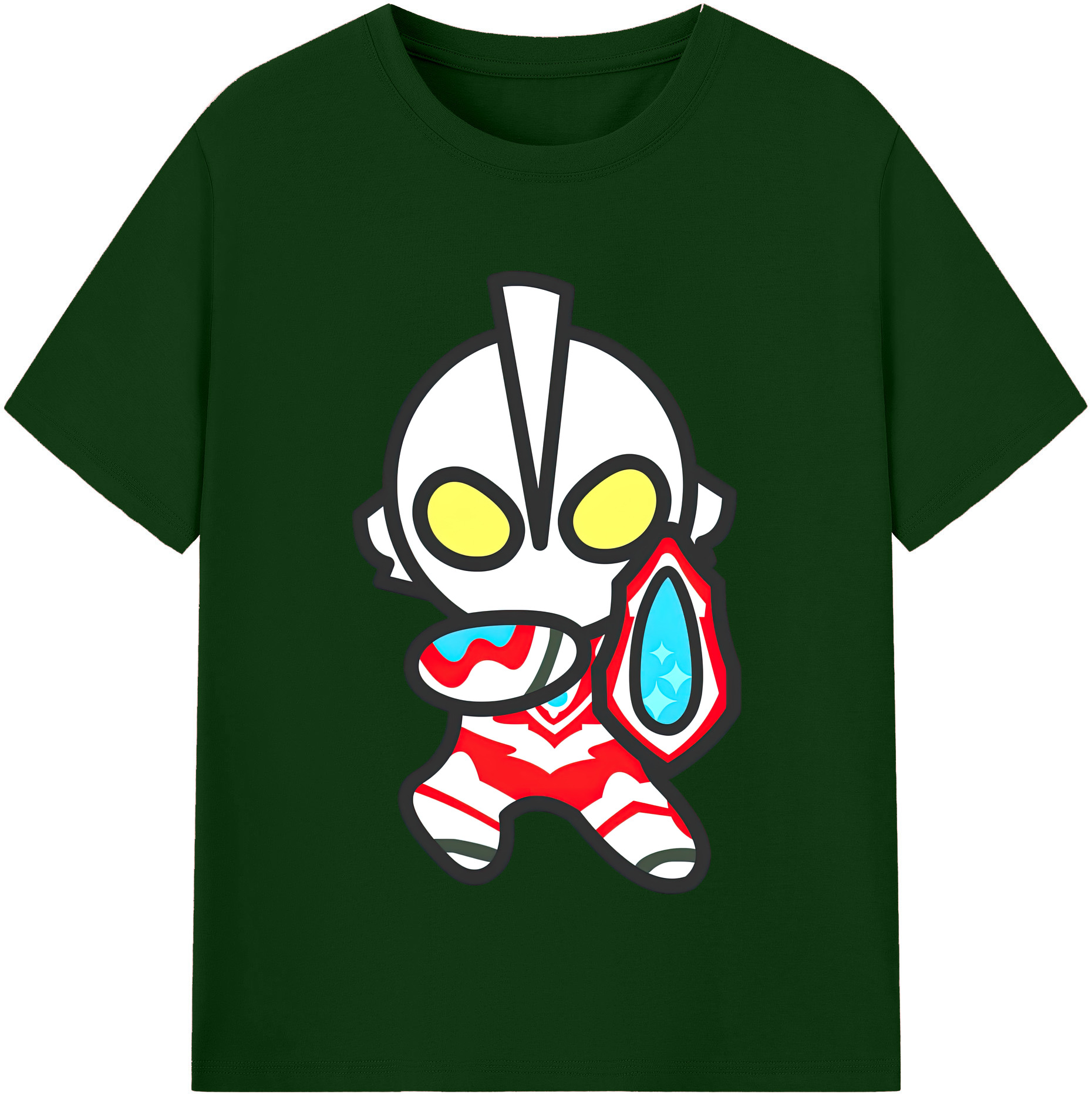 （画像用） ウルトラマン Ultraman 綿100％半袖Tシャツ（フロントプリント）